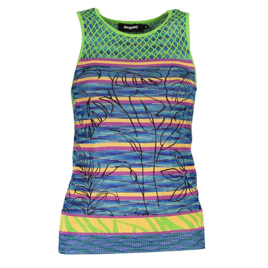 Green Cotton Women Top