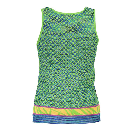 Green Cotton Women Top