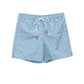 Light Blue Polyester Swimwear