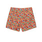 Red Polyester Swimwear