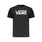 Black Cotton Men T-Shirt
