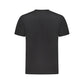 Black Cotton Men T-Shirt
