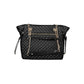 Black Polyethylene Women Handbag