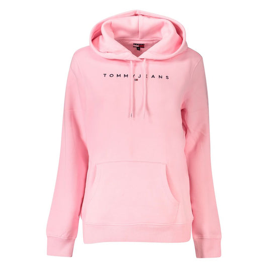 Pink Cotton Women Sweater