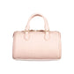 Pink Polyethylene Women Handbag