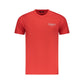Red Cotton Men T-Shirt