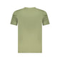 Green Cotton Men T-Shirt