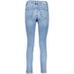 Light Blue Cotton Women Jeans