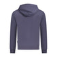 Blue Cotton Men Sweater