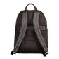 Brown Leather Men Backpack