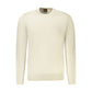 Beige Cotton Men Sweater