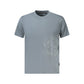 Gray Cotton Men T-Shirt