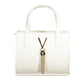 White Polyethylene Women Handbag