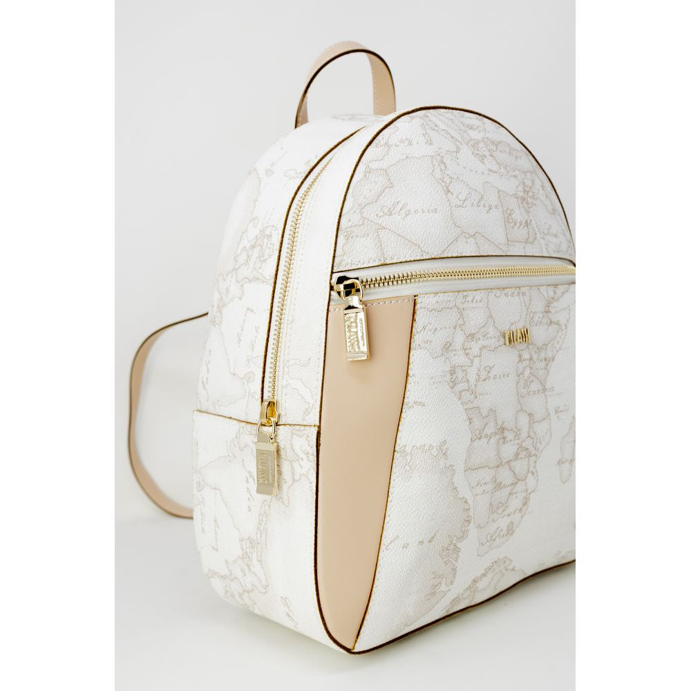 White Polyethylene Backpack