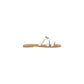 Cream Leather Sandal