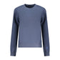 Blue Cotton Women Sweater