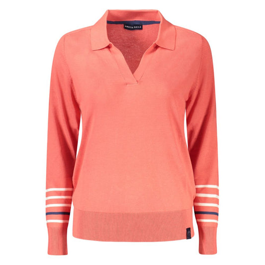 Pink Cotton Women Sweater