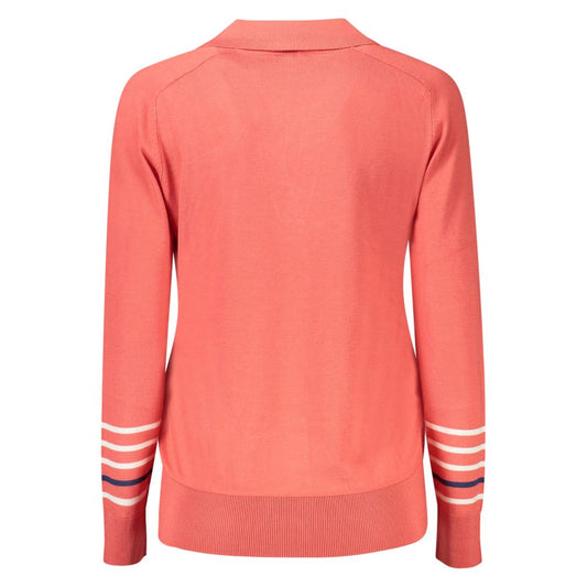 Pink Cotton Women Sweater