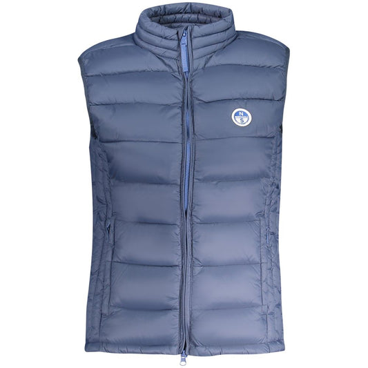 Blue Polyamide Jackets & Coat