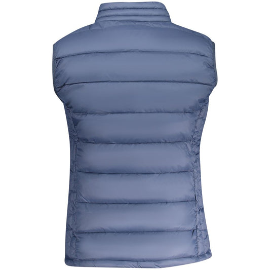 Blue Polyamide Jackets & Coat