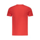 Red Cotton Men T-Shirt