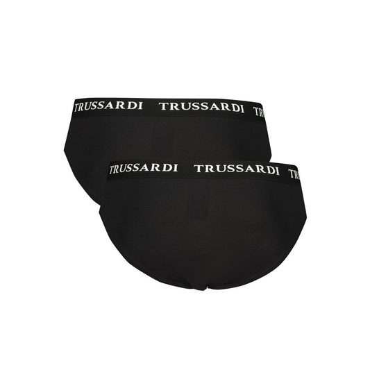 Black Cotton Men Underwear Pack