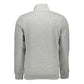 Gray Cotton Men Sweater