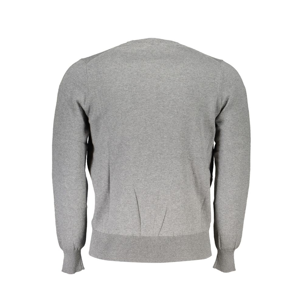 Gray Cashmere Men Sweater