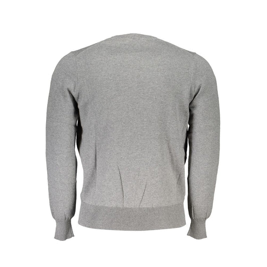 Gray Cashmere Men Sweater