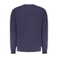Blue Cotton Men Sweater