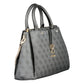 Gray Polyethylene Women Handbag