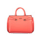 Red Polyethylene Women Handbag
