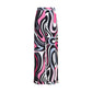 Marble print silk Pants