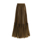 Flounced long Skirt