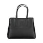 Black Polyester Women Handbag