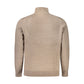 Brown Polyamide Men Sweater