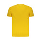 Yellow Cotton Men T-Shirt