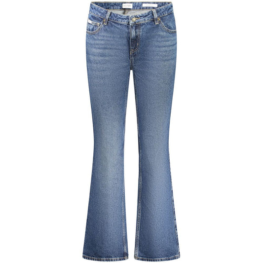 Blue Cotton Jeans & Pant