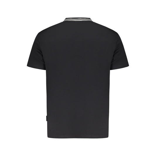 Black Cotton T-Shirt