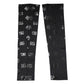 Black DG Logo Monogram Wool Stretch Arm Sleeves