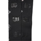 Black DG Logo Monogram Wool Stretch Arm Sleeves