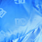 Blue Logo Full Zip Hooded Quilted Jacket