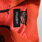 Orange DG Heart Full Zip Men Bomber Jacket
