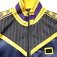 Black Striped Logo Full Zip Bomber Jacket