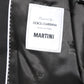 Black MARTINI Double Breasted Coat Blazer