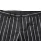 Black Striped SICILIA Formal 2 Piece Suit