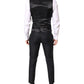 Blue MARTINI Wool Formal 3 Piece Suit