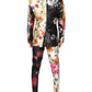 Multicolor Floral SICILIA Silk 3 Piece Suit