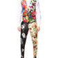 Multicolor Floral SICILIA Silk 3 Piece Suit