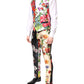 Multicolor Floral SICILIA Silk 3 Piece Suit
